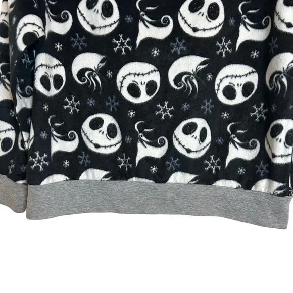 DISNEY Nightmare Before Christmas Fleece Pajama Top L - Picture 3 of 5